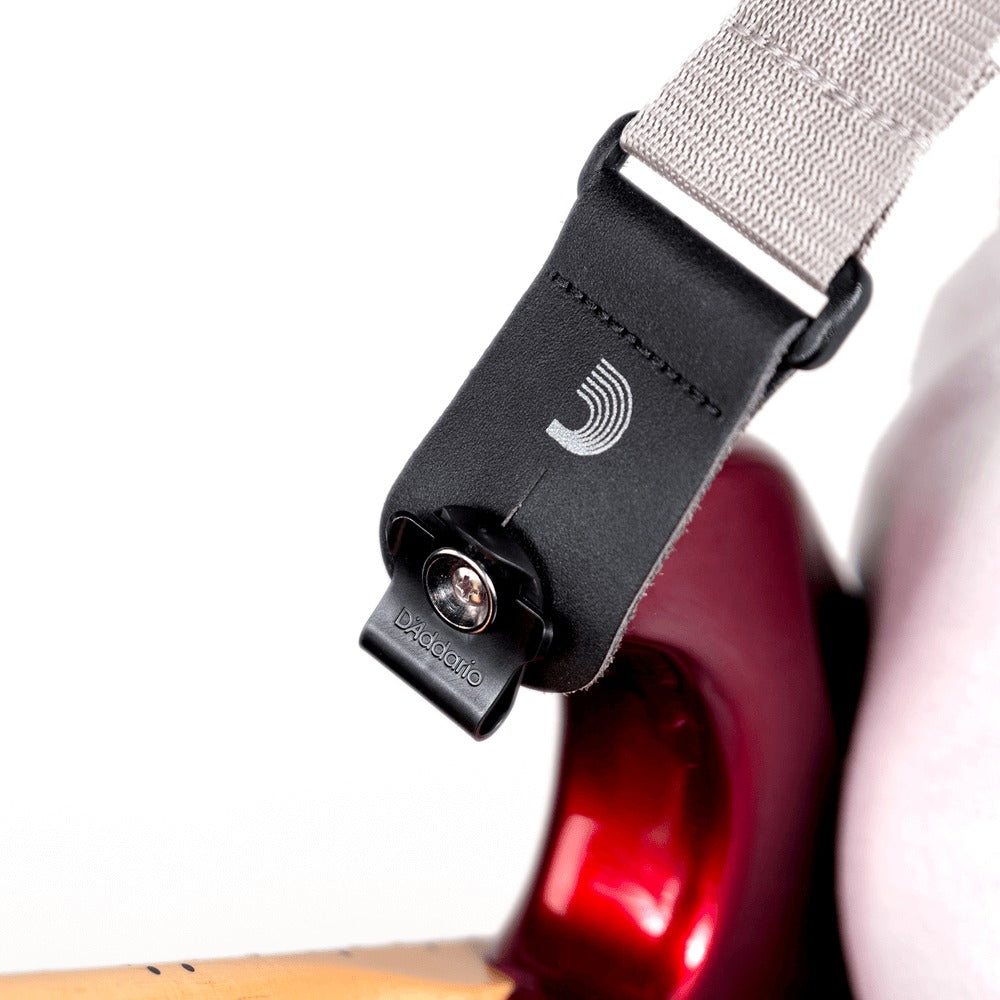 D'addario PW-DLC-01 Dual-Lock Strap Lock - Black 3