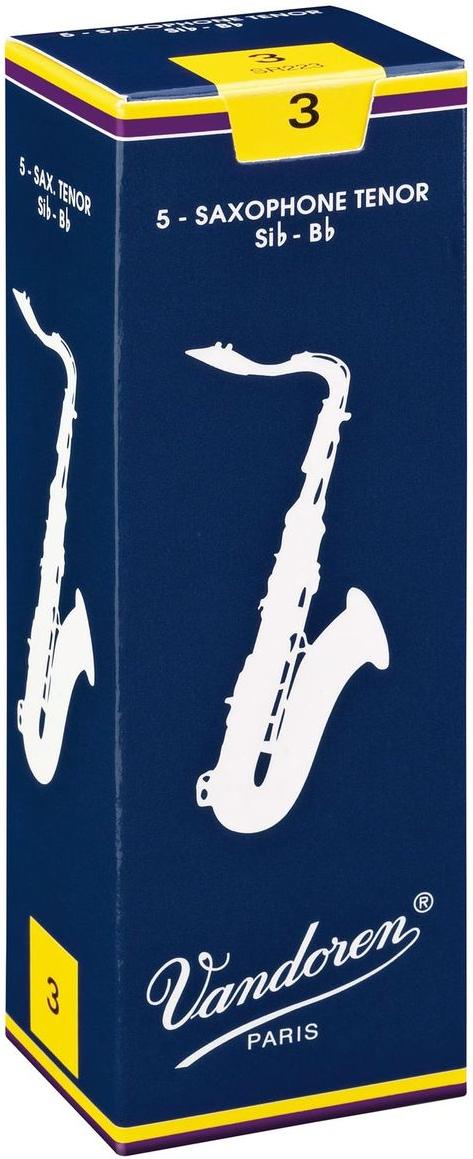 Vandoren SR 2225 2.5 Tenor Saxophone Reeds (5 Box)