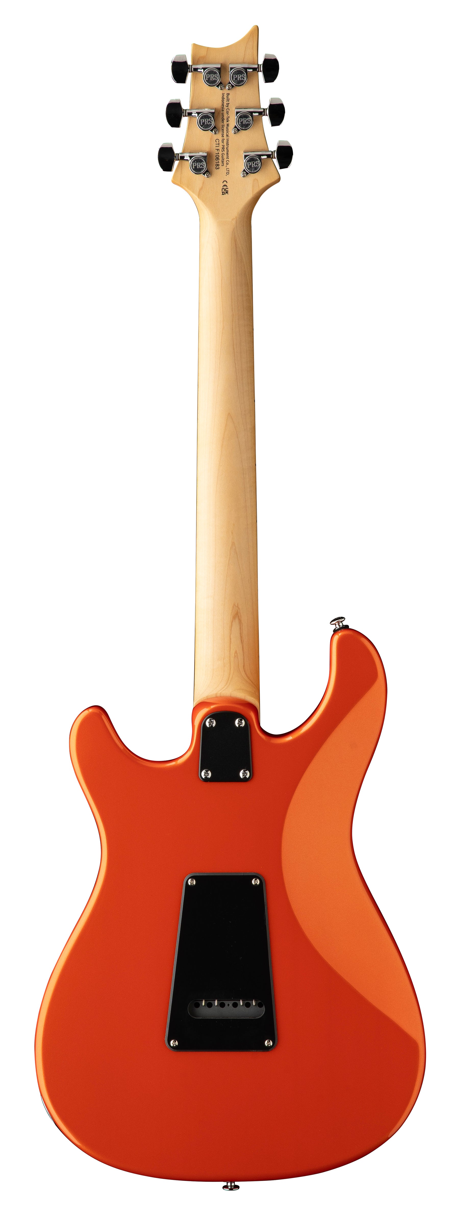 PRS SE NF3 Electric Guitar - Metallic Orange With Rosewood Fretboard 5