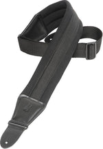 Levys PM48NP3-BLK 3 1/4\" Wide Black Neoprene Guitar Strap