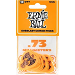 Ernie Ball .73mm Everlast Delrin Guitar Picks - Orange (12 Pack) 3