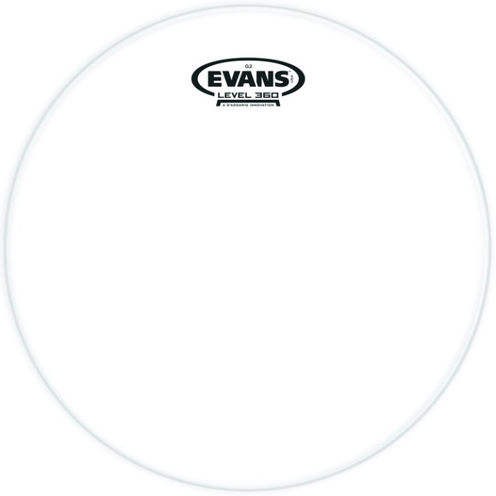 Evans 12\" Genera G2 Clear Head