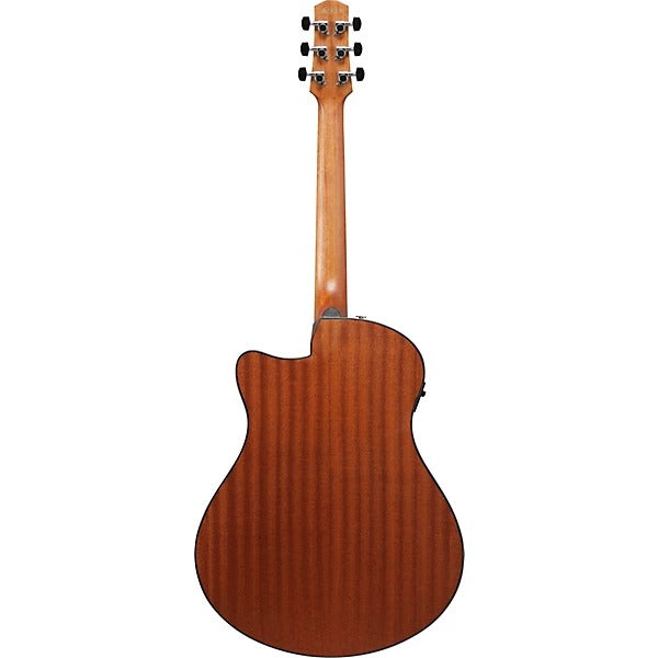 Ibanez AAM50CE Advanced Auditorium Acoustic Electric Guitar - Sapphire Blue Burst 5
