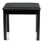 Gator Deluxe Wooden Piano Bench With Storage Compartment - Black 3