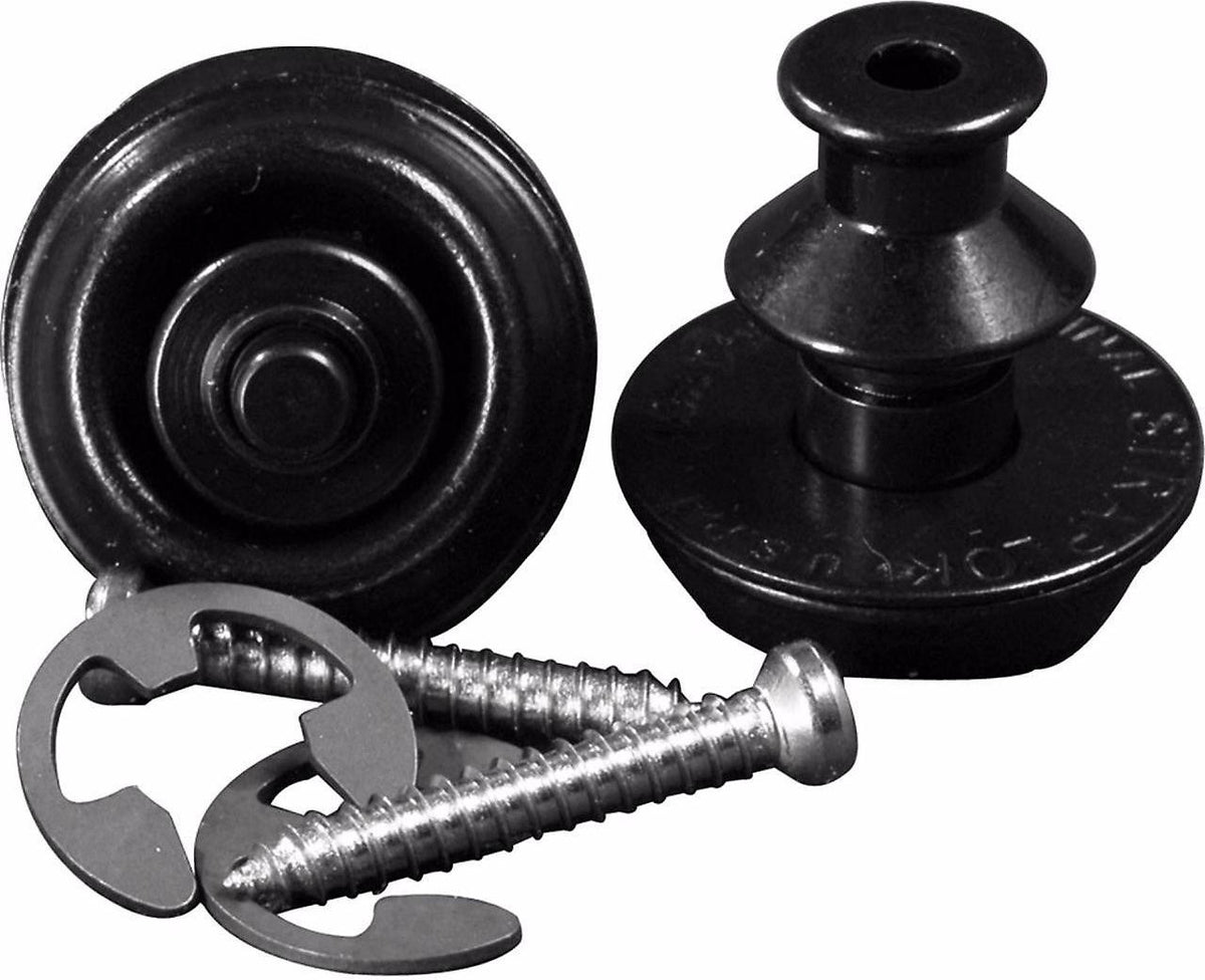 Dunlop Dual Straplocks (Black)