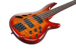 Ibanez SRD900FBTL Bass Workshop Fretless Bass Guitar - Brown Topaz Burst 4