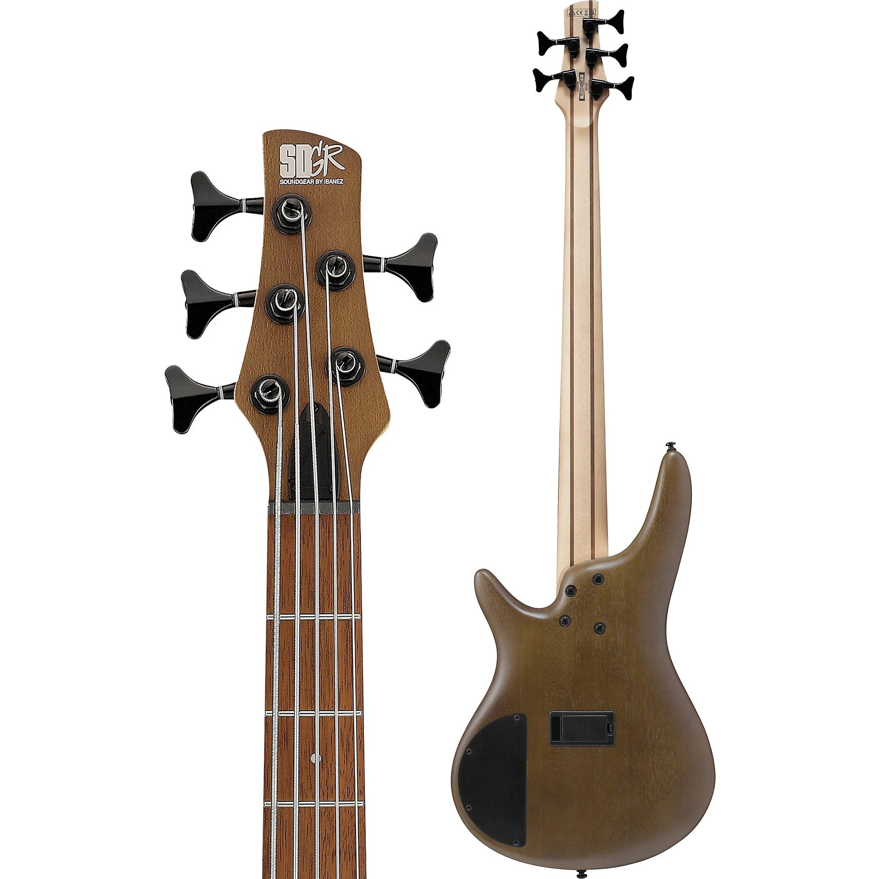 Ibanez SR Standard SR305E 5-string Bass Guitar - Walnut Flat 5