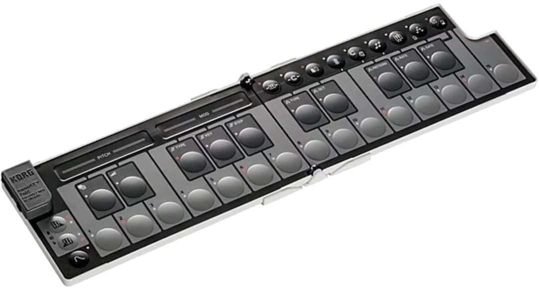 Korg nanoKEY Foldable MIDI Keyboard  - White 7