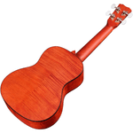 Cordoba 15-CFM Flame-Top Concert Ukulele - Rose Red 4