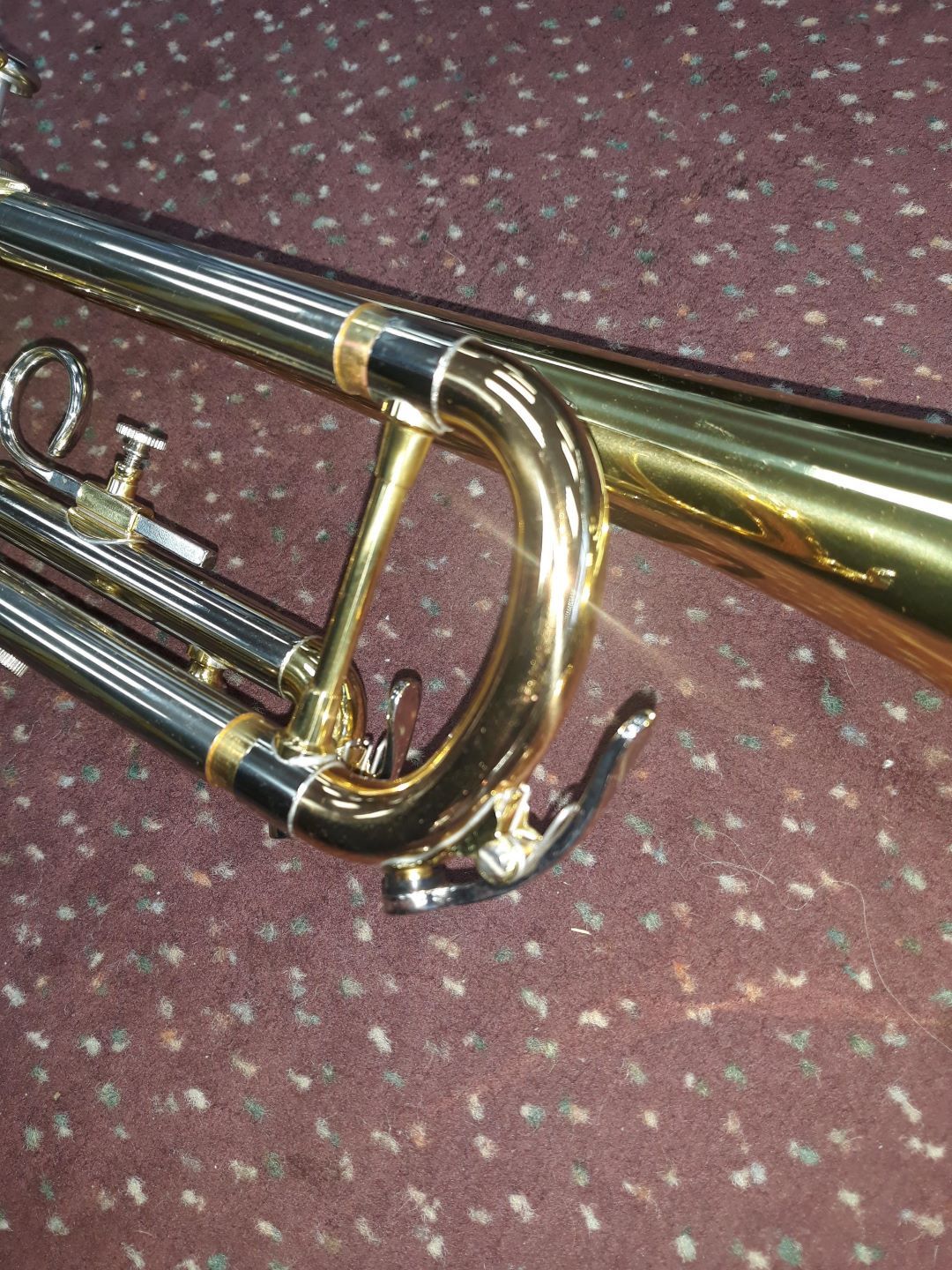 Used Jupiter JTR-700 Bb Brass Trumpet 3