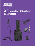 Onstage GPK1000 Acoustic Guitar Bundle 8