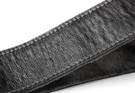 Taylor 4102-25 2.5-Inch Black Leather Suede Back Guitar Strap 2