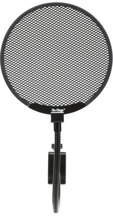 Onstage ASVSM5 Metal Pop Blocker - Black 5