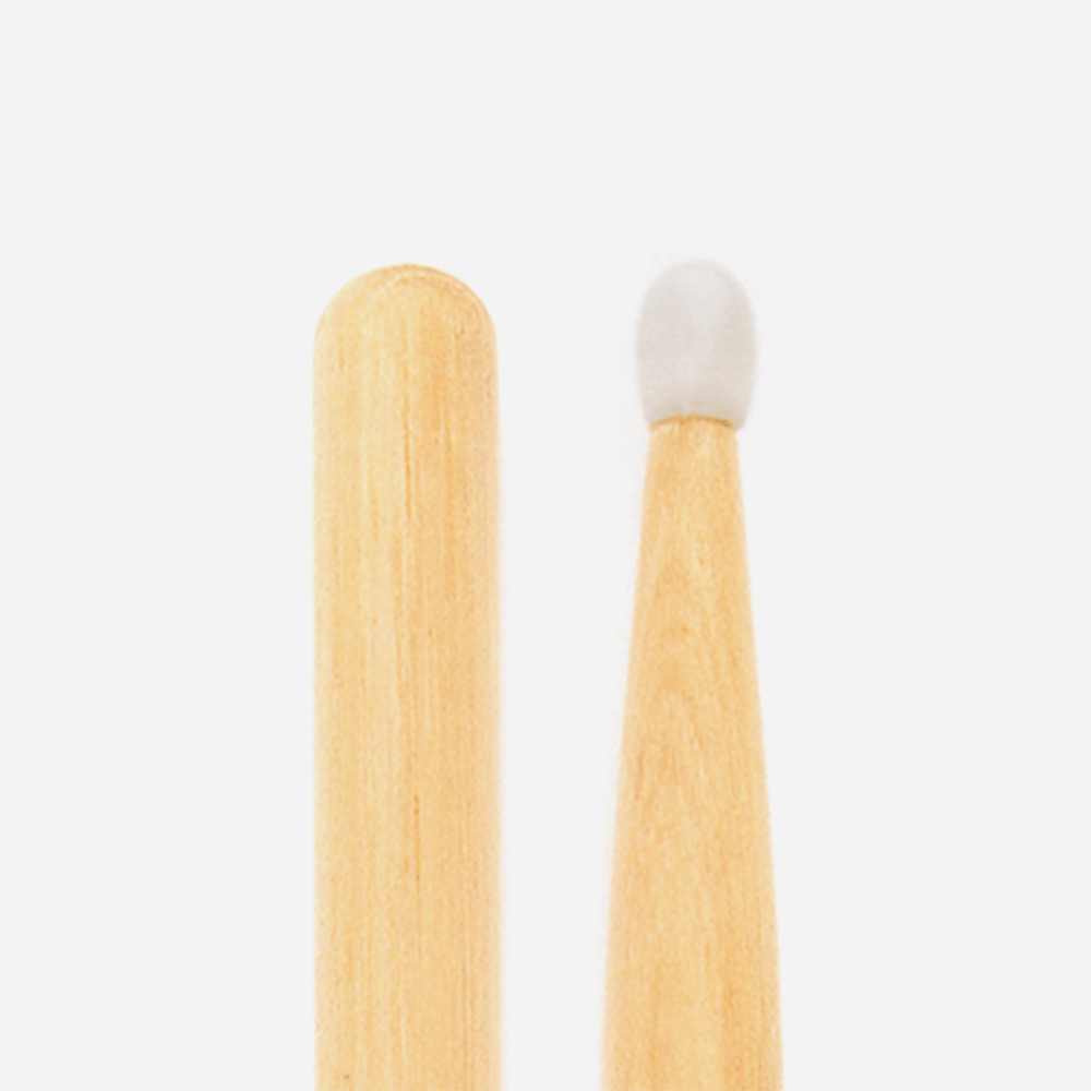 Promark 2B Hickory Nylon Tip Drumstick 2
