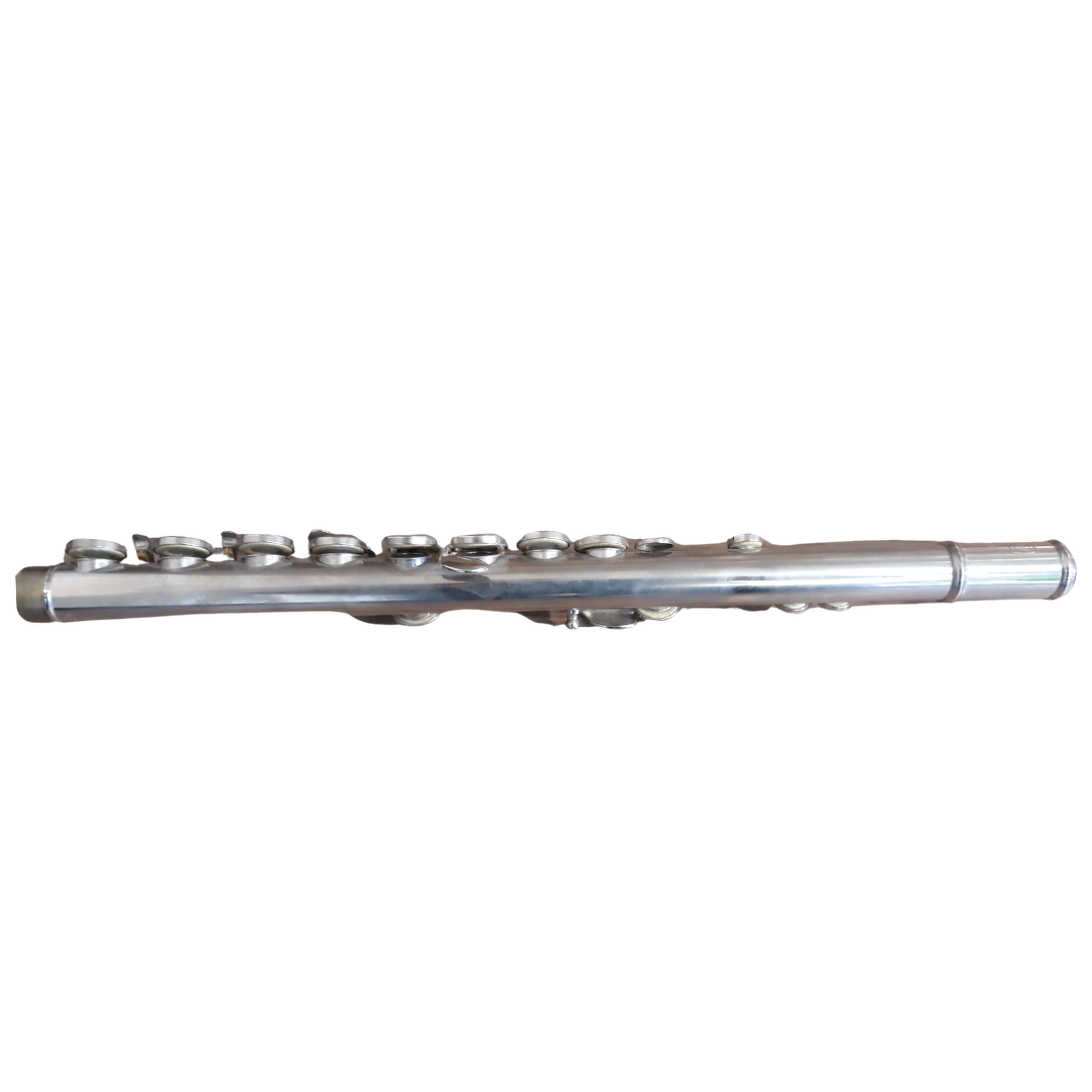 \"AS-IS\" Selmer Bundy \"Repairman's Special\" Nickel Plated C-Flute - With Case 2