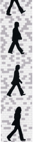 D'Addario 50BTL10 50mm Beatles Abbey Road Guitar Strap (Bricks) 2