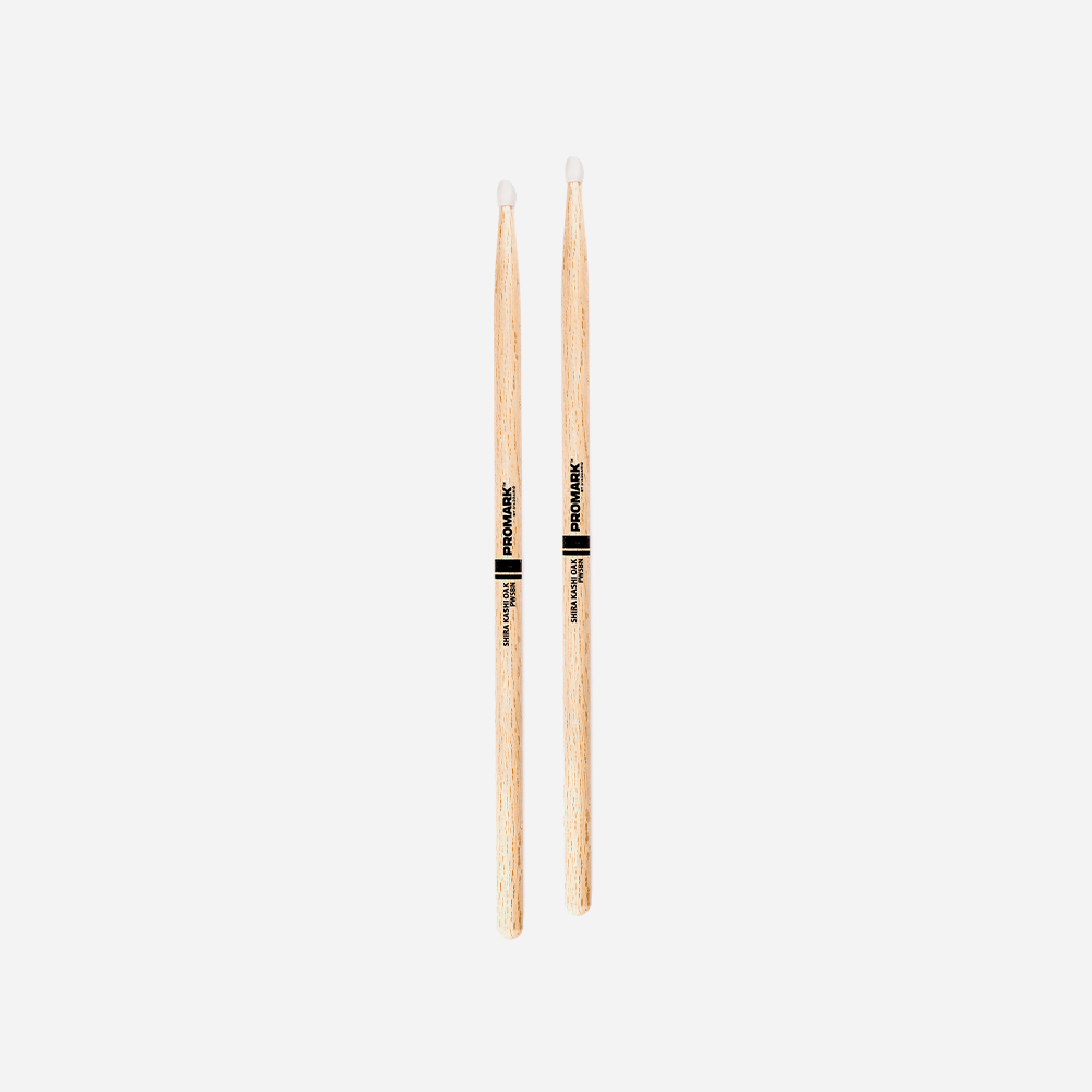 Promark 5BN Oak Nylon Tip Drum Sticks 3