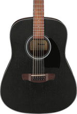 Ibanez PF5412WKH 12-String Acoustic Guitar - Weathered Black Open Pore