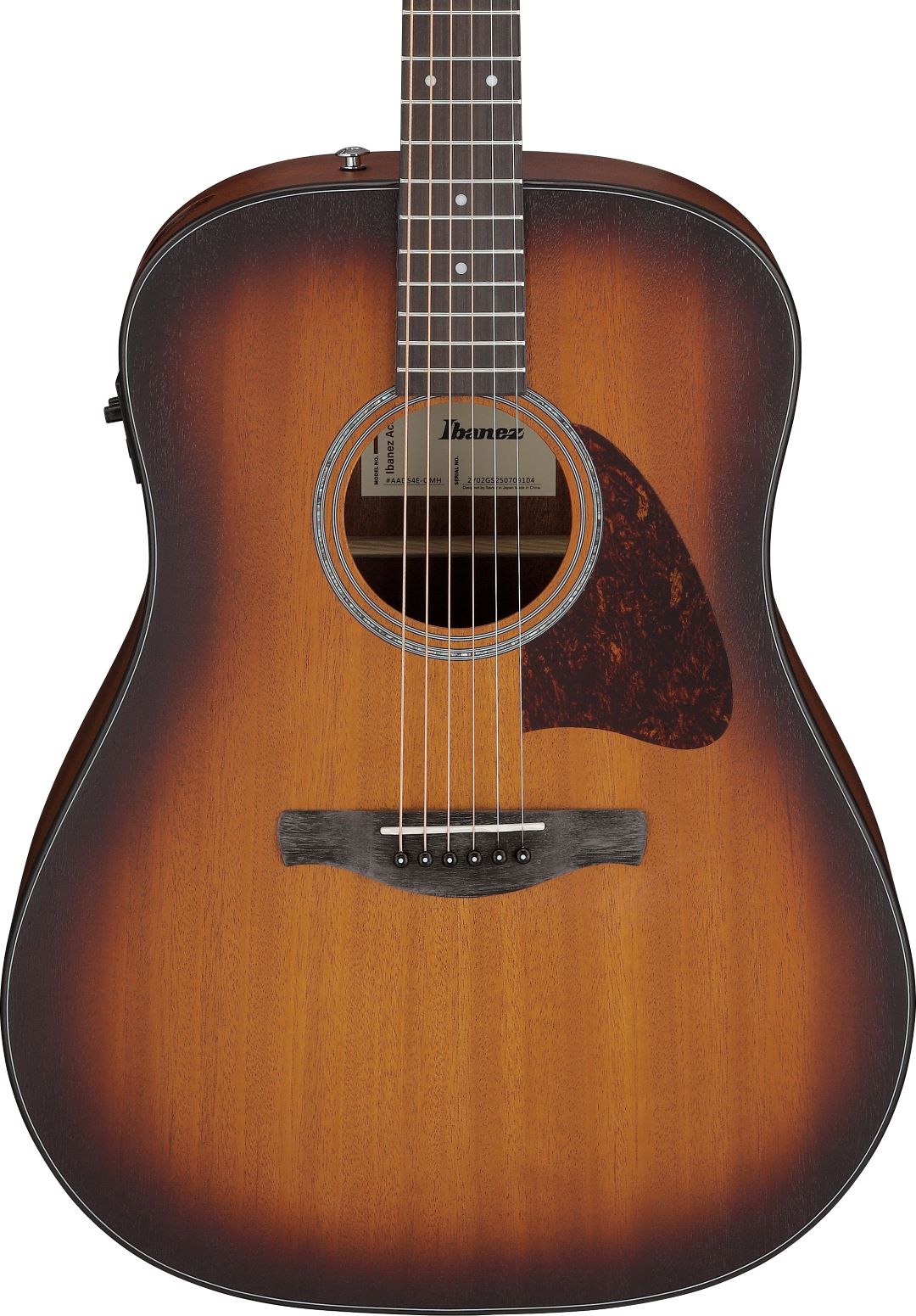 Ibanez AAD54EOMH Open Pore Acoustic Electric Guitar - Mahogany Sunburst