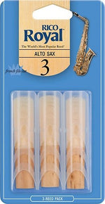 Rico RJB0330 Royal Number 3 Alto Sax Reeds (3 Pack)