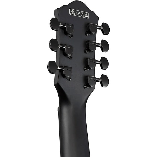 Ibanez AEG721 7-String Acoustic Electric Guitar - Black Out 2