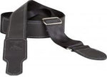 Boss BSH-20-BLK Guitar Strap Seatbelt 2\" Hybrid Black Leather