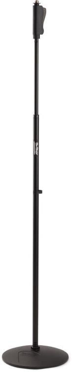 OnStage MS9510 One-Handed Round Base Microphone Stand - Black