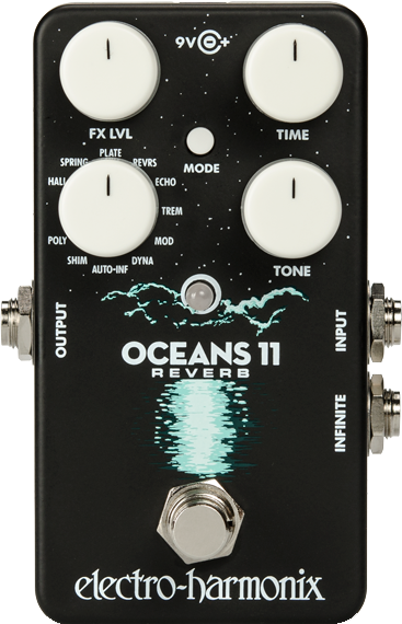 Electro-Harmonix Oceans 11 Reverb Pedal