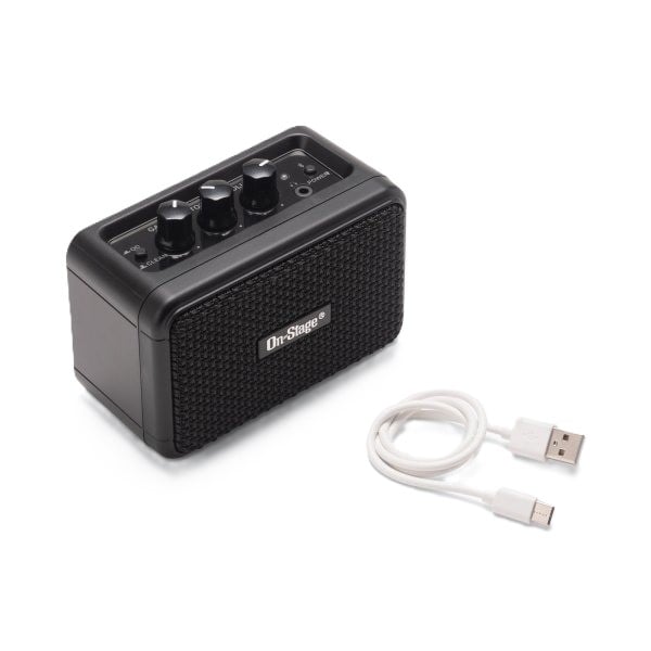 OnStage TGA01 Travel Guitar Amp - Black 6