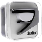 Thalia Wood Collection Capo - Black Chrome Finish with Ebony Inked Inlay 2