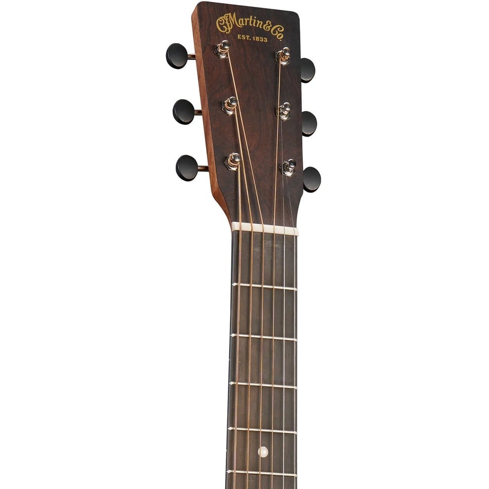 Martin Road Series 000-10E Retro Acoustic Electric Guitar headstock front view
