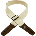 Lock-It Straps 2\" Cotton Guitar Strap - Natural