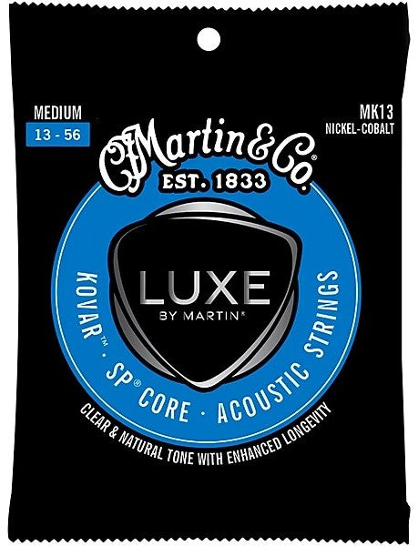 Martin Luxe by Martin Kovar 13-56 Acoustic Guitar Strings - Medium