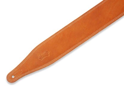 Levy M17BDS-TAN 2.5\" Wide Garment Leather Strap - Tan 3