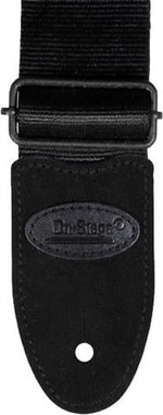 Onstage GSA20BK Seatbelt Guitar Strap (Black)