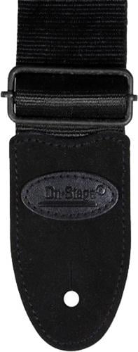 Onstage GSA20BK Seatbelt Guitar Strap (Black)
