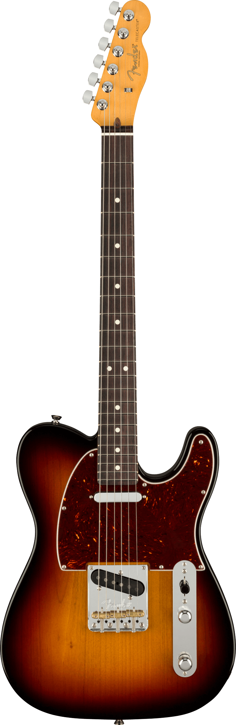 Fender American Professional II Telecaster Electric Guitar - 3 Color Sunburst 4