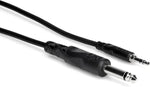 Hosa CMP110 10-ft Cable  - 3.5mm (Stereo) - 1/4\" Male (Mono) 2