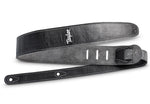 Taylor 4102-25 2.5-Inch Black Leather Suede Back Guitar Strap 4