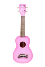 Kala Makala 'Dolphin' Soprano Ukulele - Pink Burst 3
