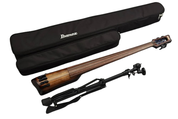 Ibanez UB804 Electric Upright Bass - Mahogany Oil Burst 7