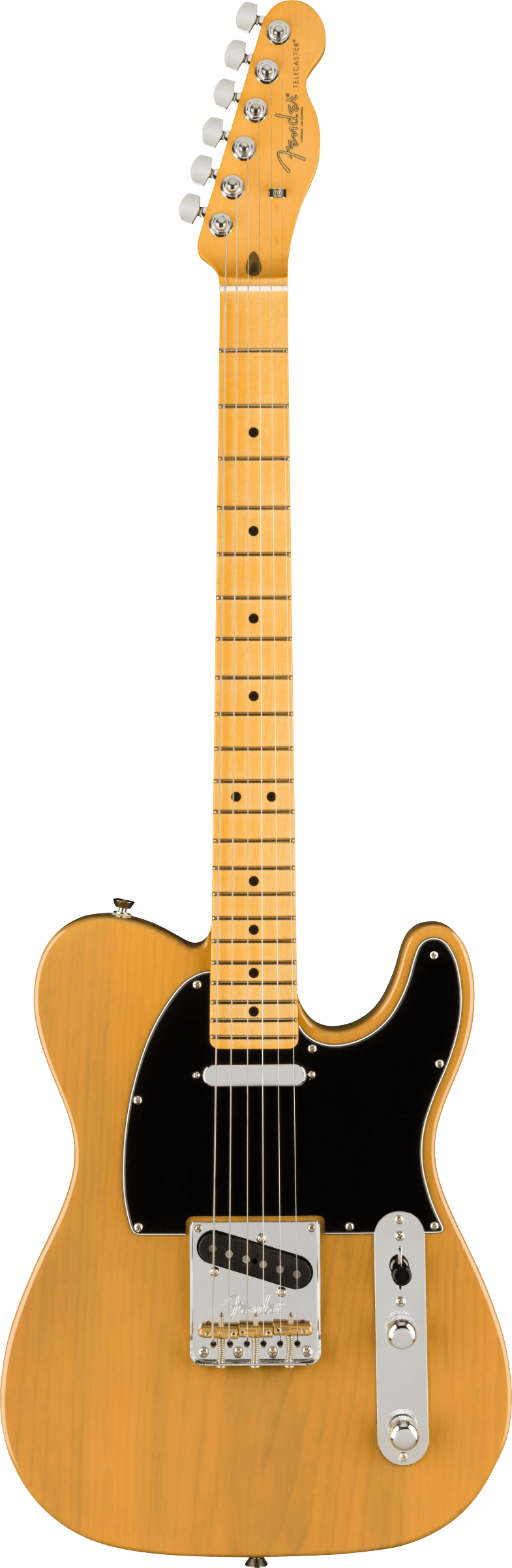 Fender American Professional II Telecaster Electric Guitar - Butterscotch Blonde 4