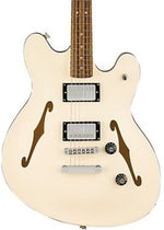 Squier Affinity Starcaster Deluxe Semi-Hollowbody Electric Guitar - Olympic White