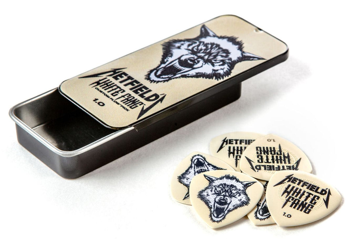 Dunlop PH122T1.0 White Fang Pick Tin 3