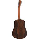 Martin D-X2EL Left Handed 12-String Acoustic Electric Guitar - Brazilian Rosewood Pattern 6