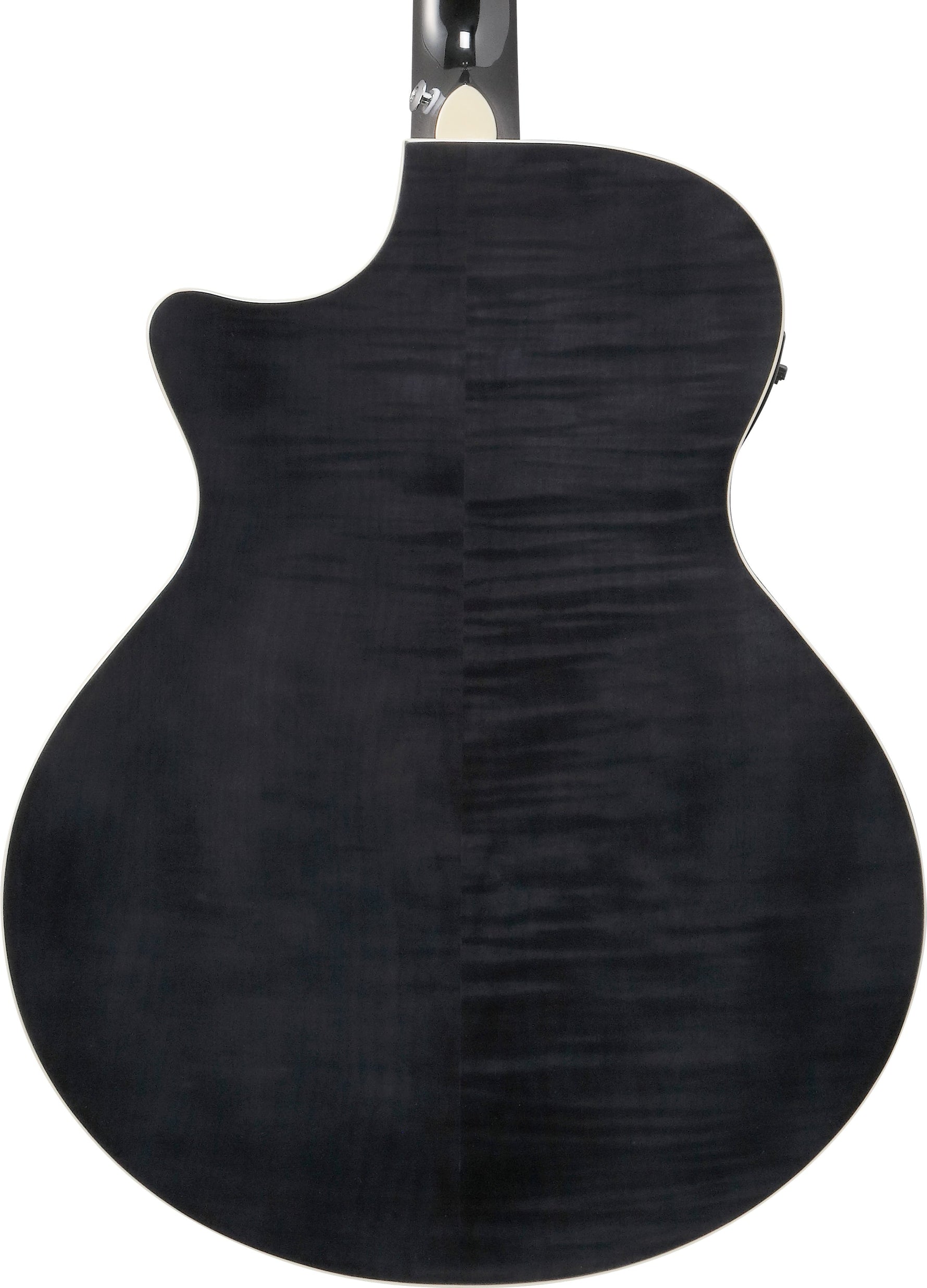 Ibanez AE170TBK Acoustic Electric Guitar - Transparent Black High Gloss 6