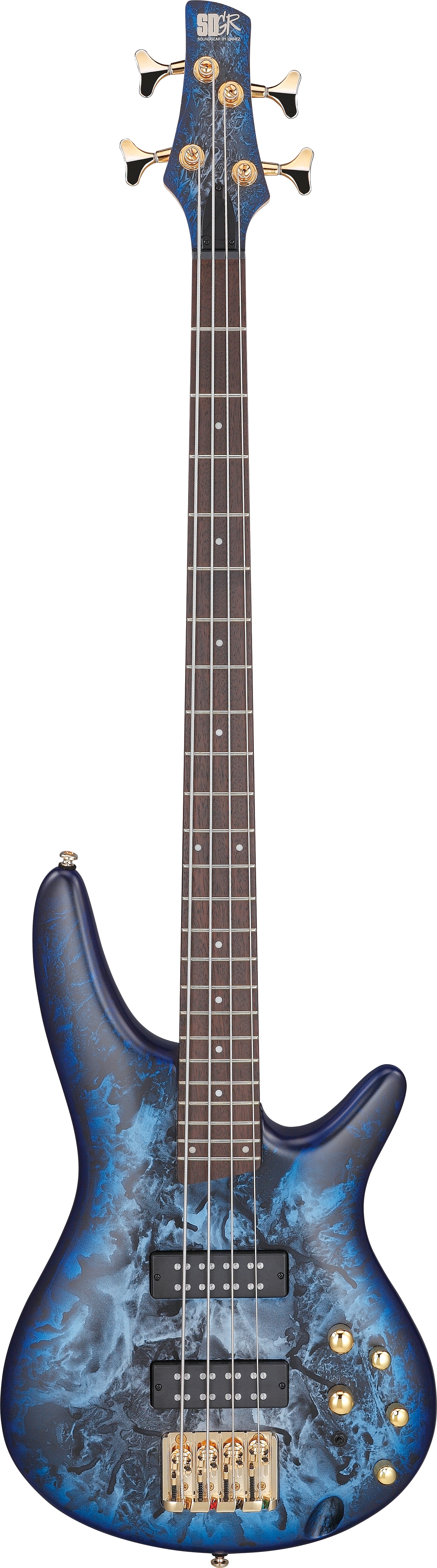 Ibanez SR300EDXCZM Standard Bass Guitar - Cosmic Blue Frozen Matte