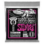 Ernie Ball 3123 Coated Titanium Super Slinky 9-42 Electric Set
