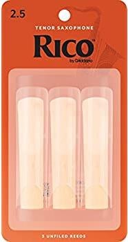 Rico RKA0325 #2.5 Tenor Saxophone Reeds (3-Pack)