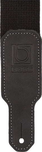 Boss BSC-20-BLK Guitar Strap 2\" Black Cotton 2